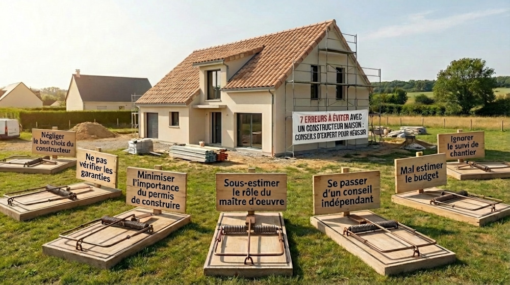 7 erreurs à éviter avec un constructeur maison : conseils d’expert pour réussir